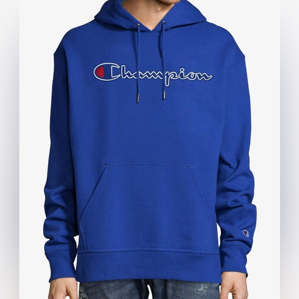 Champion Men's Royal Blue Hoodie
